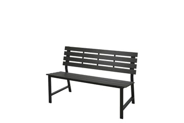 Alamin Utebänk 124 cm - Grå - Utemöbler & utemiljö - Utesoffa - Trädgårdsbänk & utebänk