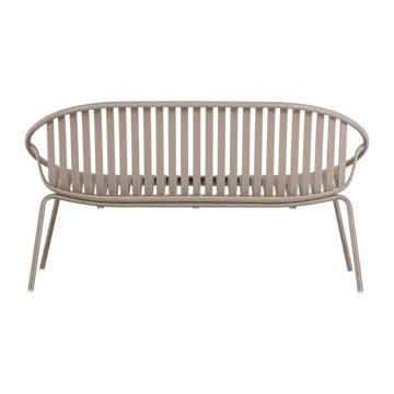 Bänk Bruce 134 cm Utomhus - Sand - Utemöbler & utemiljö - Utesoffa - Trädgårdsbänk & utebänk