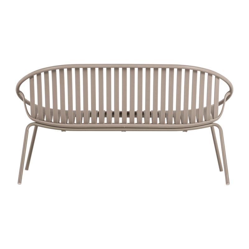 Bänk Bruce 134 cm Utomhus - Sand - Utemöbler & utemiljö - Utesoffa - Trädgårdsbänk & utebänk
