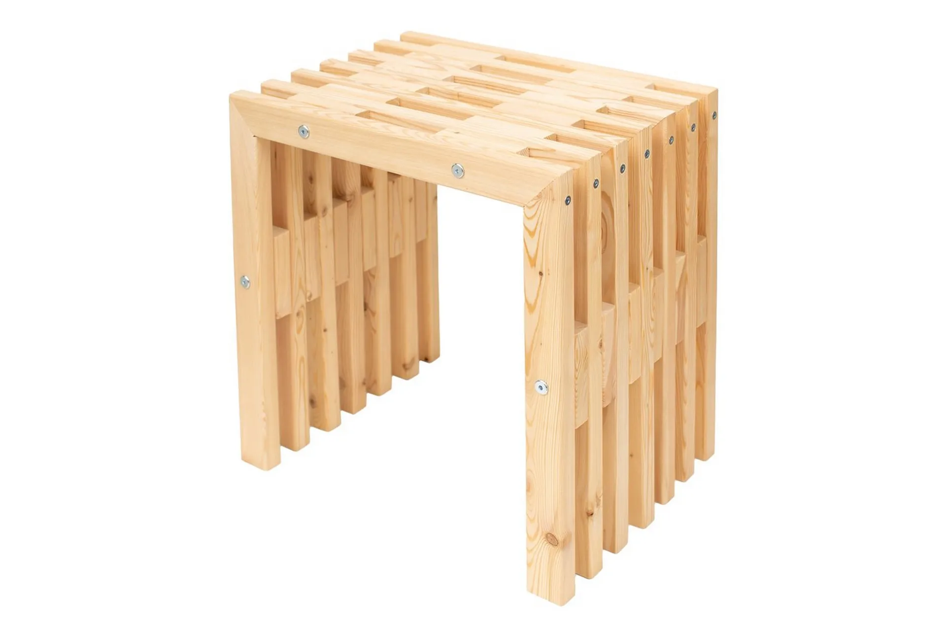 Hillerstorp Bänk Utomhus EcoFurn 45 cm Lärk Lärk - Utemöbler - Trademax