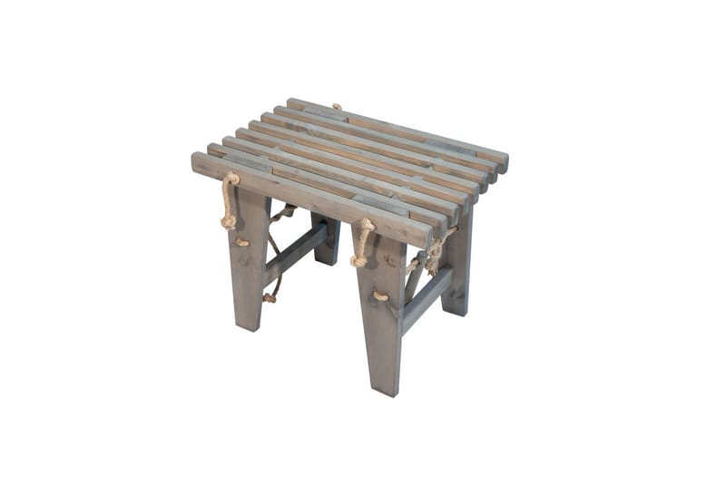 Bänk Utomhus EcoFurn Ecobench 60 cm Furu Grå Oljad - Furu Grå Oljad - Utemöbler & utemiljö - Utesoffa - Trädgårdsbänk & utebänk