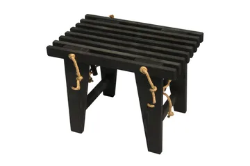 Bänk Utomhus EcoFurn Ecobench 60 cm Furu Svart Oljad - Furu Svart Oljad - Utemöbler & utemiljö - Utesoffa - Trädgårdsbänk & utebänk