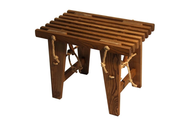 Bänk Utomhus Hillerstorp Ecobench 60 cm Ask oljad brun - Ask oljad brun - Utemöbler & utemiljö - Utesoffa - Trädgårdsbänk & utebänk