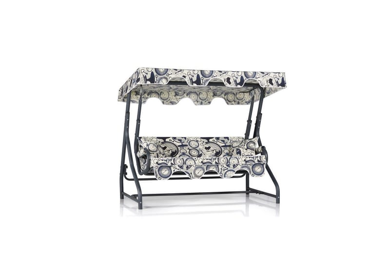 Bellan Hängsoffa Utomhus 3-sits - Svart/Cremevit - Utemöbler & utemiljö - Utesoffa - Hängsoffa