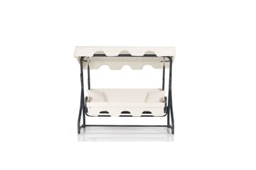 Bellan Hängsoffa Utomhus 3-sits - Vit/Mörkgrön - Utemöbler & utemiljö - Utesoffa - Hängsoffa