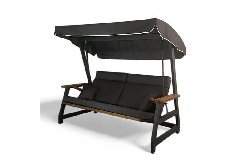 Berriaren Hängsoffa Utomhus 3-sits - Natur/Antracit - Utemöbler & utemiljö - Utesoffa - Hängsoffa
