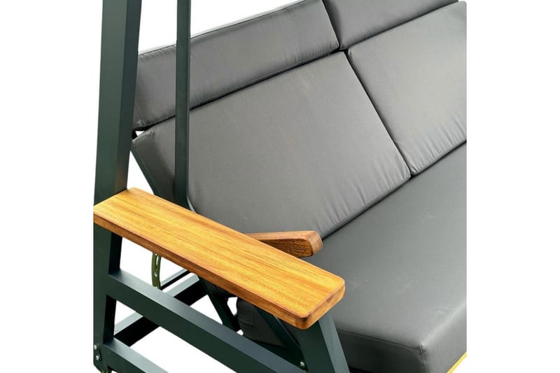 Berriaren Hängsoffa Utomhus 3-sits - Natur/Antracit - Utemöbler & utemiljö - Utesoffa - Hängsoffa