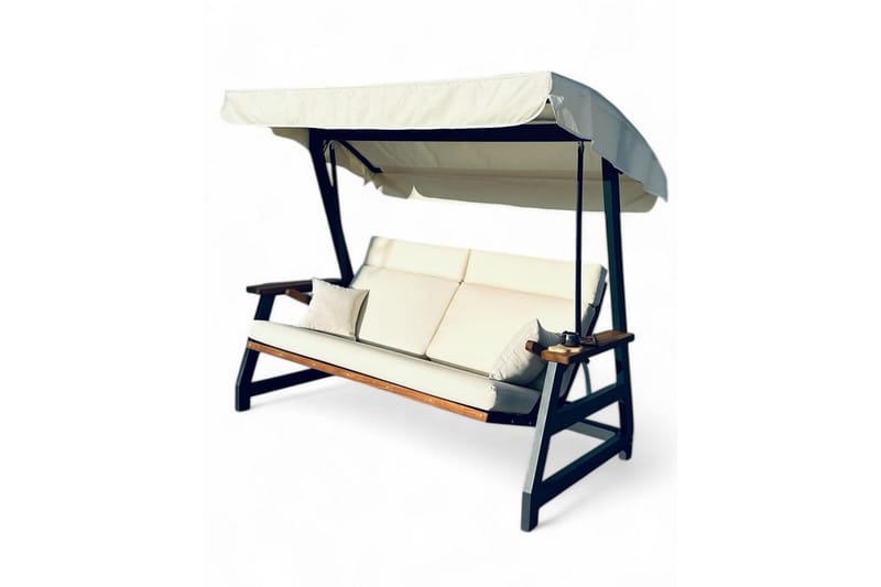 Berriaren Hängsoffa Utomhus 3-sits - Natur/Offwhite - Utemöbler & utemiljö - Utesoffa - Hängsoffa