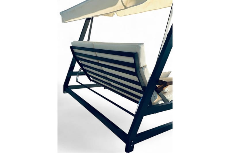 Berriaren Hängsoffa Utomhus 3-sits - Natur/Offwhite - Utemöbler & utemiljö - Utesoffa - Hängsoffa