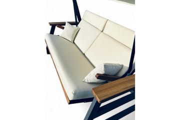 Berriaren Hängsoffa Utomhus 3-sits - Natur/Offwhite - Utemöbler & utemiljö - Utesoffa - Hängsoffa