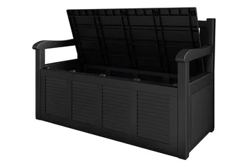 Cliffwyn Utebänk med förvaring - Grå - Utemöbler & utemiljö - Utesoffa - Trädgårdsbänk & utebänk