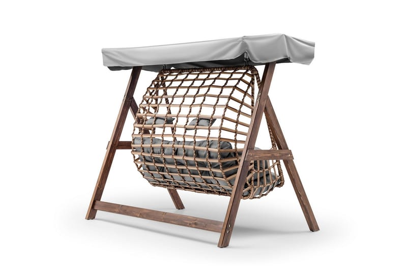 Girne Komplett Hammock 190 cm - Grå - Utemöbler & utemiljö - Utesoffa - Hammock