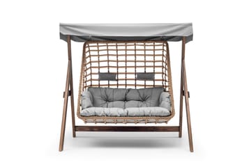 Girne Komplett Hammock 190 cm - Grå - Utemöbler & utemiljö - Utesoffa - Hammock