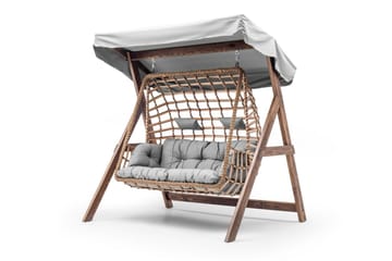 Girne Komplett Hammock 190 cm - Grå - Utemöbler & utemiljö - Utesoffa - Hammock