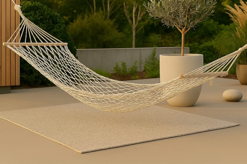 Ubud Hängamtta - Offwhite/Natur - Utemöbler & utemiljö - Utesoffa - Hängmatta