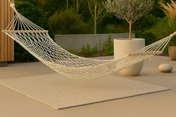 Ubud Hängamtta - Offwhite/Natur - Utemöbler & utemiljö - Utesoffa - Hängmatta