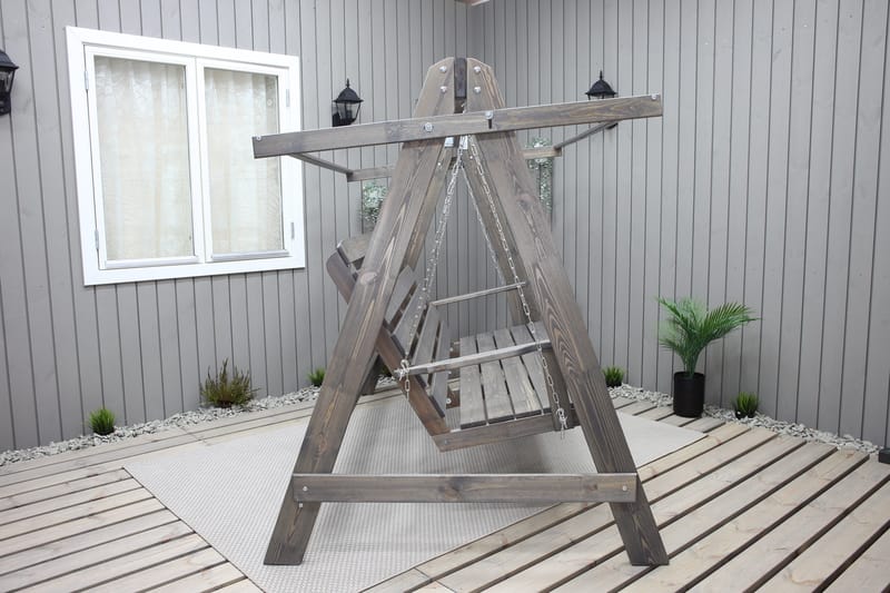 Hängmatta Pelle gunga utan tak Utomhus - Grå - Utemöbler & utemiljö - Utesoffa - Hammock