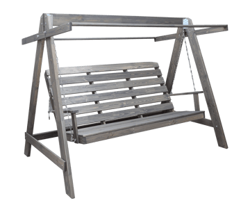 Hängmatta Pelle gunga utan tak Utomhus - Grå - Utemöbler & utemiljö - Utesoffa - Hammock