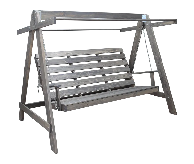 Hängmatta Pelle gunga utan tak Utomhus, Grå