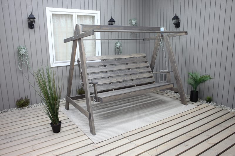 Hängmatta Pelle gunga utan tak Utomhus - Grå - Utemöbler & utemiljö - Utesoffa - Hammock