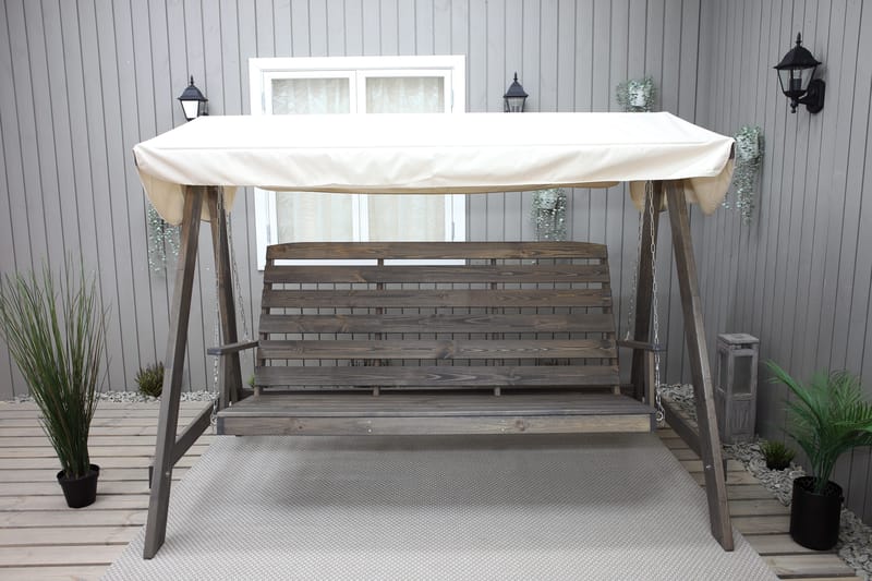 Hängmatta Pelle gunga utan tak Utomhus - Grå - Utemöbler & utemiljö - Utesoffa - Hammock