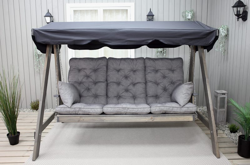 Hängmatta Pelle gunga utan tak Utomhus - Grå - Utemöbler & utemiljö - Utesoffa - Hammock