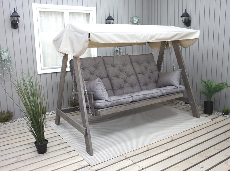 Hängmatta Pelle gunga utan tak Utomhus - Grå - Utemöbler & utemiljö - Utesoffa - Hammock