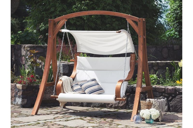 Aprilia Hängsoffa 202 cm - Vit - Utemöbler & utemiljö - Utesoffa - Hängsoffa