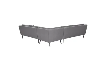 Hörnsoffa Loretello Grå - Grå - Utemöbler & utemiljö - Utesoffa - Trädgårdssoffa