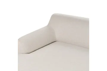 Hörnsoffa Sosjo Beige, ljust trä, Högervänd - Beige, ljust trä, Högervänd - Utemöbler & utemiljö - Utesoffa - Trädgårdssoffa