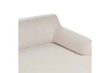 Hörnsoffa Sosjo Beige, ljust trä, Vänstervänd - Beige, ljust trä, Vänstervänd - Möbler - Soffa - Hörnsoffa - Hörnsoffa med divan