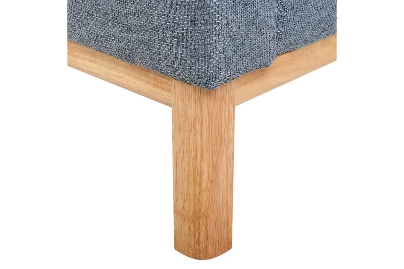 Hörnsoffa Sosjo Blått, ljust trä, Vänstervänd - Blått, ljust trä, Vänstervänd - Utemöbler & utemiljö - Utesoffa - Trädgårdssoffa