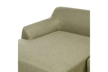 Hörnsoffa Sosjo Grönt, ljust trä, Högervänd - Grönt, ljust trä, Högervänd - Utemöbler & utemiljö - Utesoffa - Trädgårdssoffa