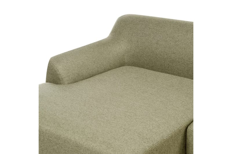 Hörnsoffa Sosjo Grönt, ljust trä, Högervänd - Grönt, ljust trä, Högervänd - Utemöbler & utemiljö - Utesoffa - Trädgårdssoffa