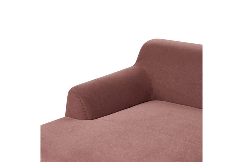 Hörnsoffa Sosjo Rött, ljust trä, Högervänd - Rött, ljust trä, Högervänd - Utemöbler & utemiljö - Utesoffa - Trädgårdssoffa