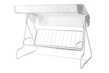 De Luxe 3- pers. hammock, 77B - Vit/Orange - Utemöbler & utemiljö - Utesoffa - Hammock