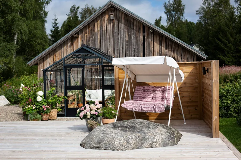 Duo 2- pers. hammock, 84B - Vit/Rosa - Utemöbler & utemiljö - Utesoffa - Hammock