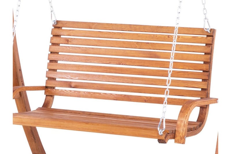 Hängsoffa Andria 164 cm - Trä|Natur - Utemöbler & utemiljö - Utesoffa - Hammock