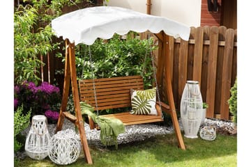 Hängsoffa Andria 164 cm - Trä|Natur - Utemöbler & utemiljö - Utesoffa - Hammock