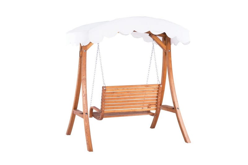 Hängsoffa Andria 164 cm - Trä|Natur - Utemöbler & utemiljö - Utesoffa - Hammock
