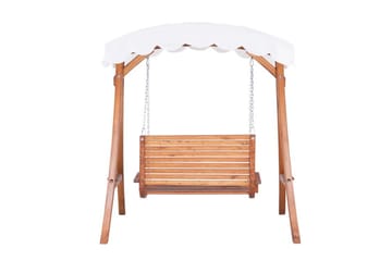 Hängsoffa Andria 164 cm - Trä|Natur - Utemöbler & utemiljö - Utesoffa - Hammock