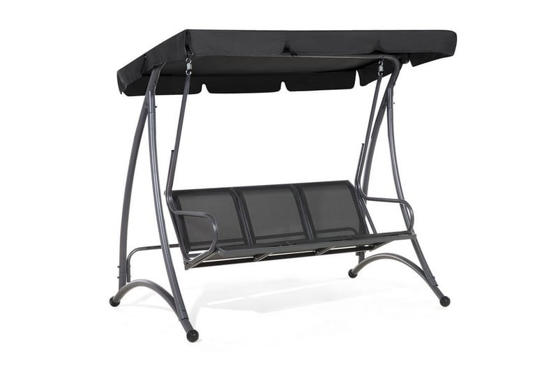 Hängsoffa Bogart 190 cm - Svart - Utemöbler & utemiljö - Utesoffa - Hammock