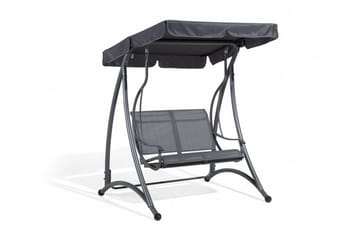 Hängsoffa Tesero 146 cm - Grå - Utemöbler & utemiljö - Utesoffa - Hammock