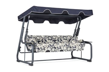 Junceus 3-sits Hammock med Tak - Flerfärgad - Utemöbler & utemiljö - Utesoffa - Hammock