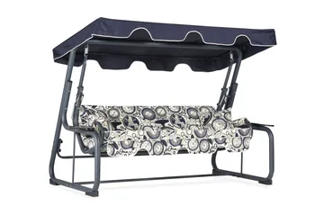 Junceus 3-sits Hammock med Tak - Flerfärgad - Utemöbler & utemiljö - Utesoffa - Hammock