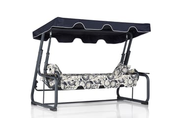 Junceus 3-sits Hammock med Tak - Flerfärgad - Utemöbler & utemiljö - Utesoffa - Hammock