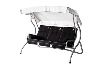 Monica 71B-1 3-sits Hammock Grå/Svart - Varax - Utemöbler & utemiljö - Utesoffa - Hammock