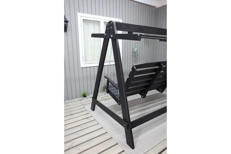 Pelle Hammock utan Tak - Mörkbrun - Utemöbler & utemiljö - Utesoffa - Hammock