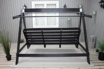 Pelle Hammock utan Tak - Mörkbrun - Utemöbler & utemiljö - Utesoffa - Hammock