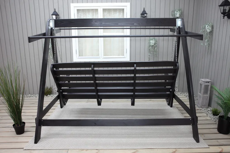 Pelle Hammock utan Tak - Mörkbrun - Utemöbler & utemiljö - Utesoffa - Hammock